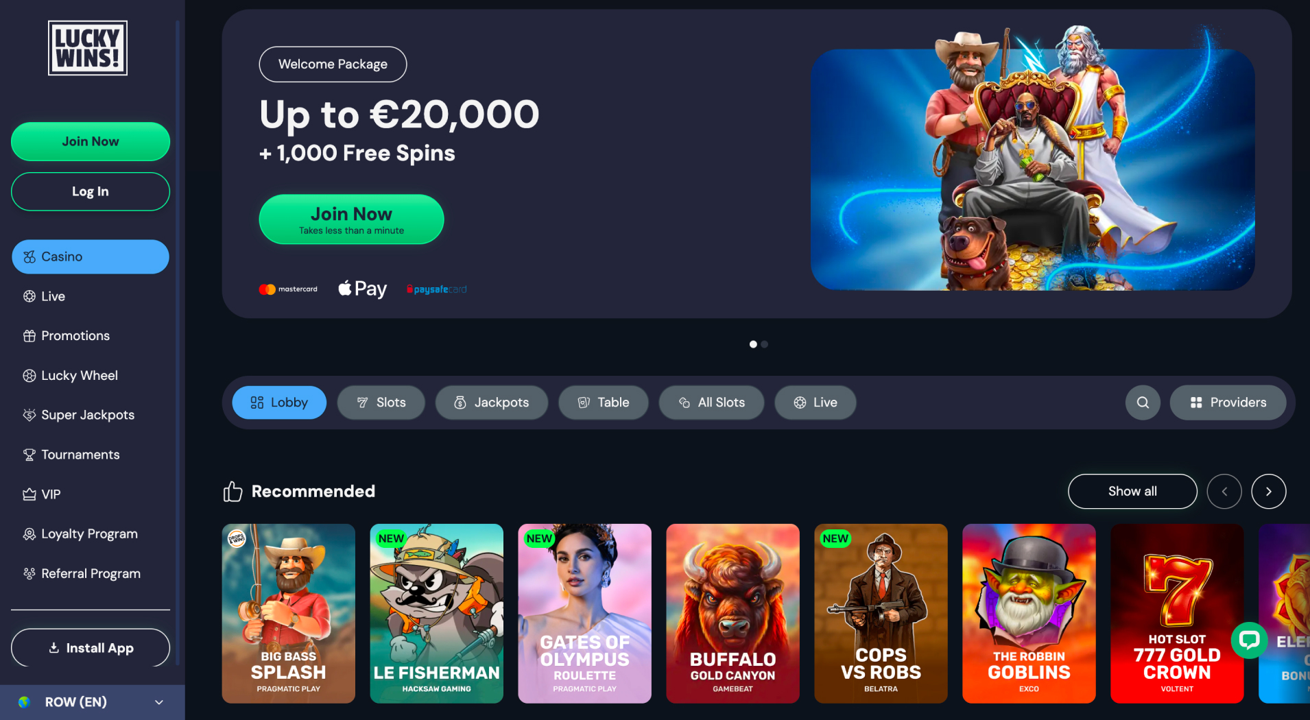 LuckyWins