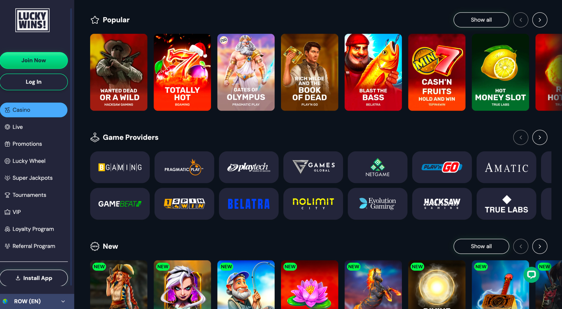 LuckyWins