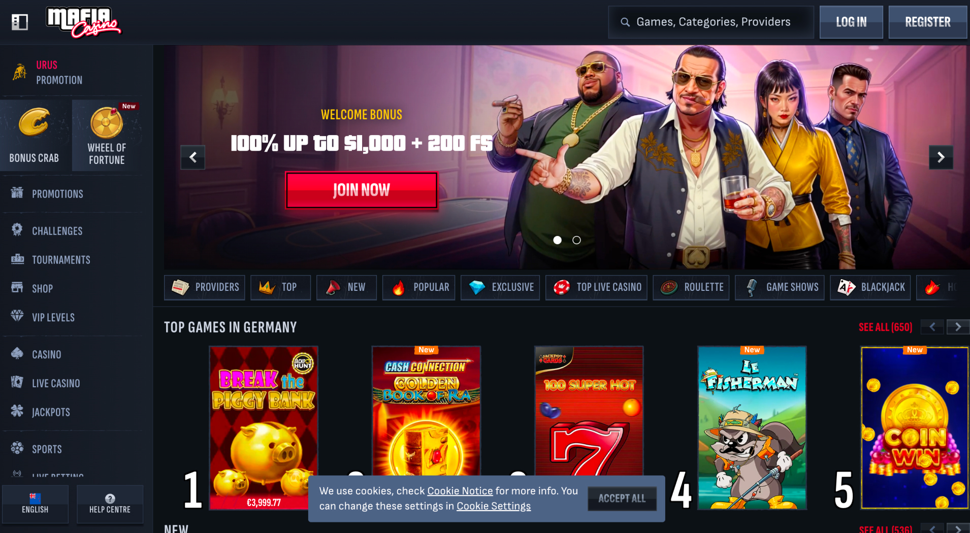 Mafia Casino