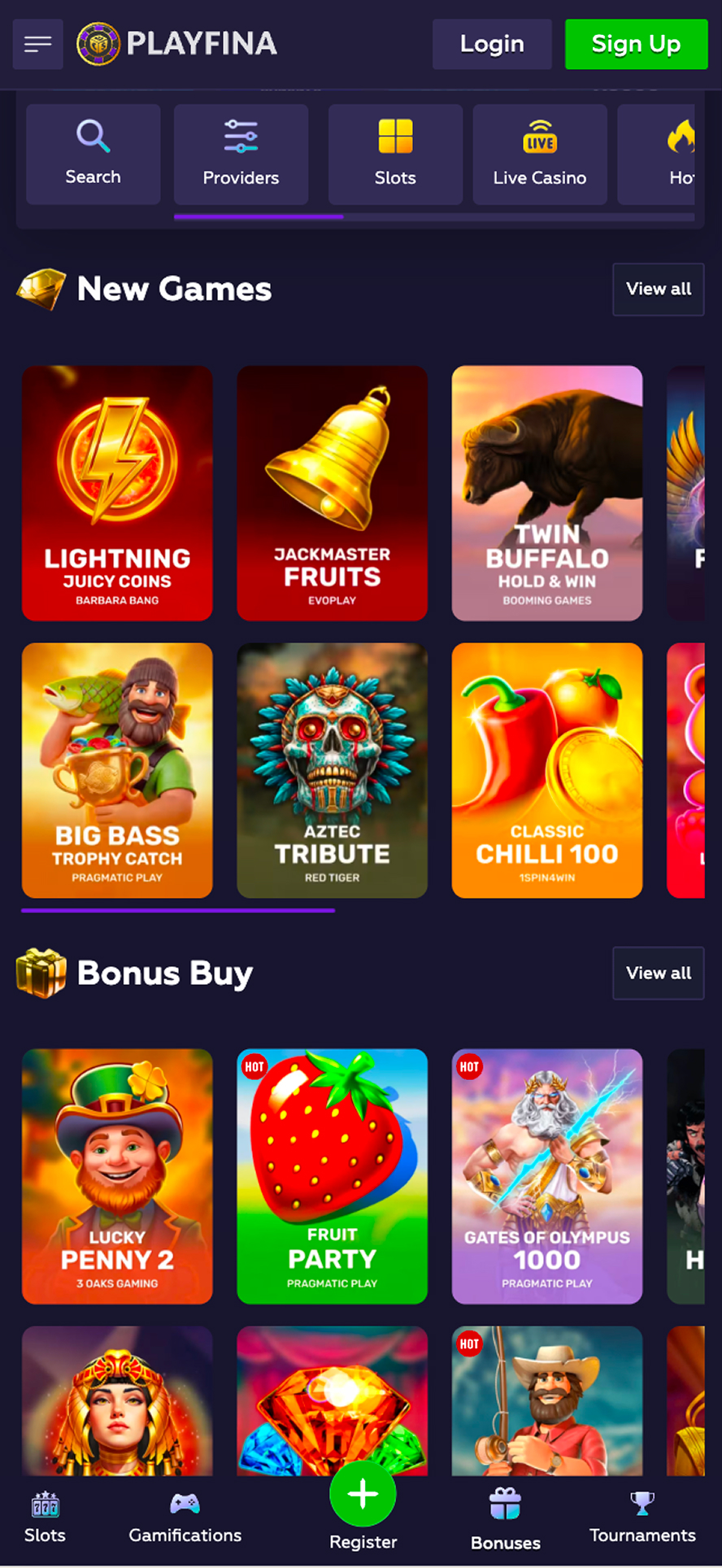Playfina Casino