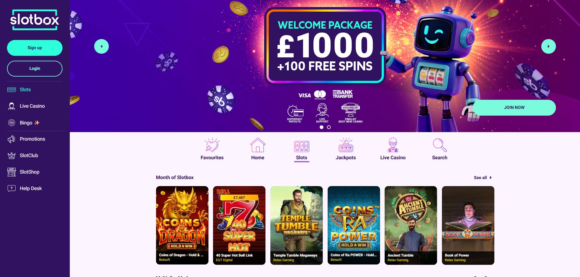 Slotbox Casino