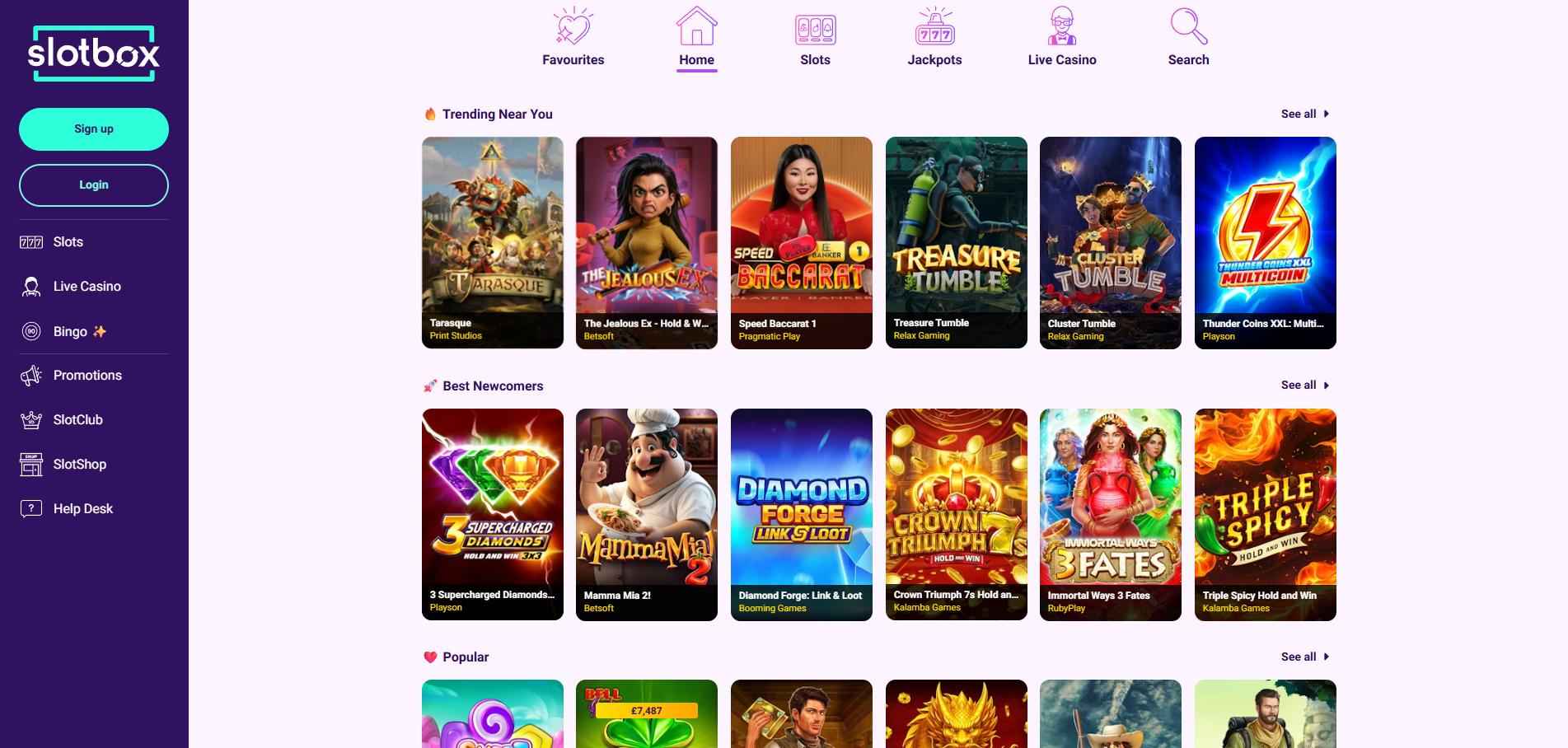 Slotbox Casino