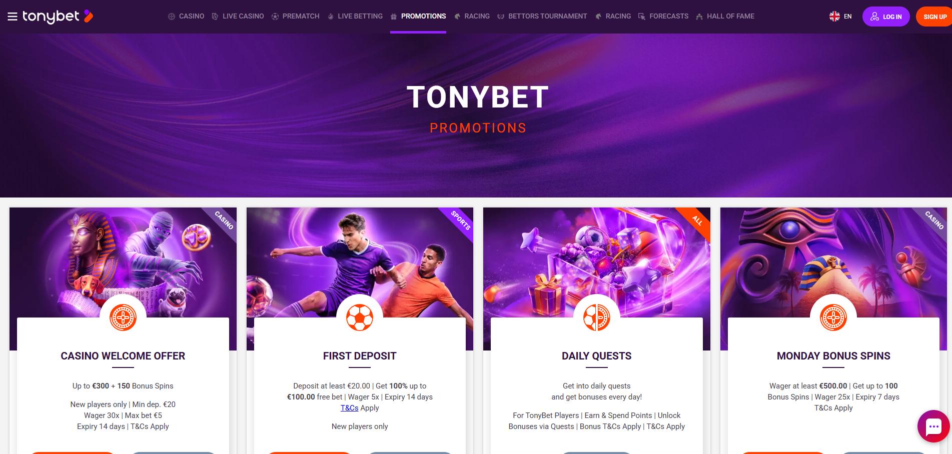 Tonybet Casino
