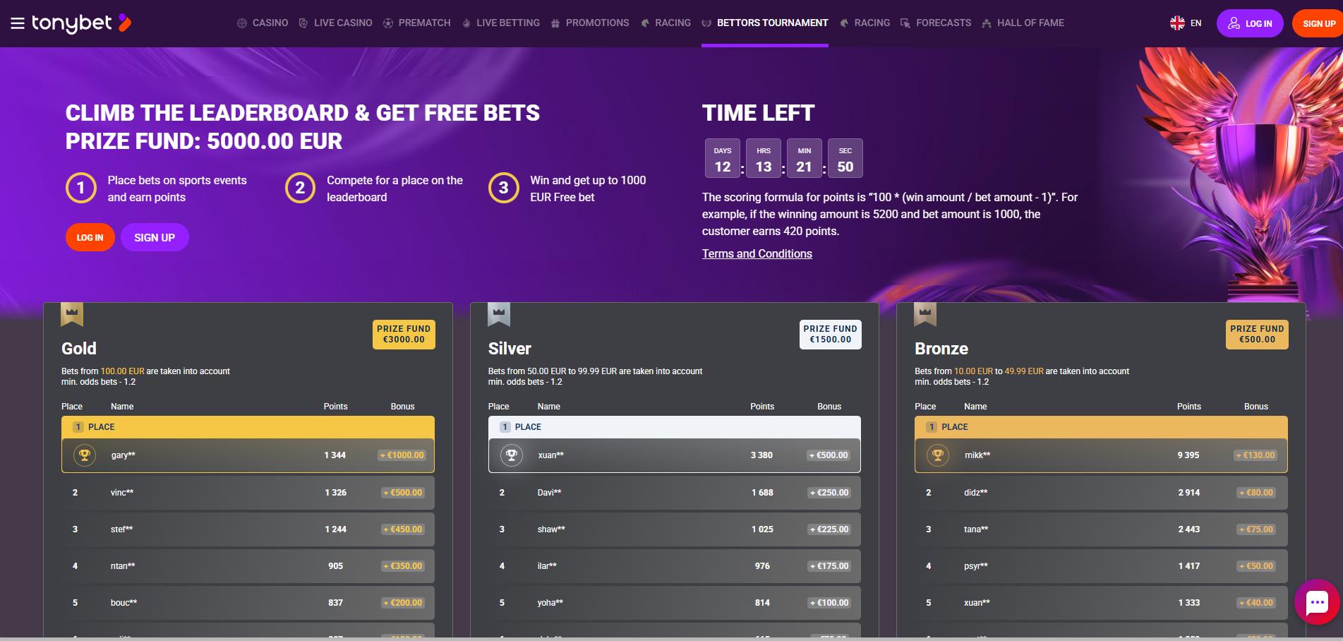 Tonybet Casino