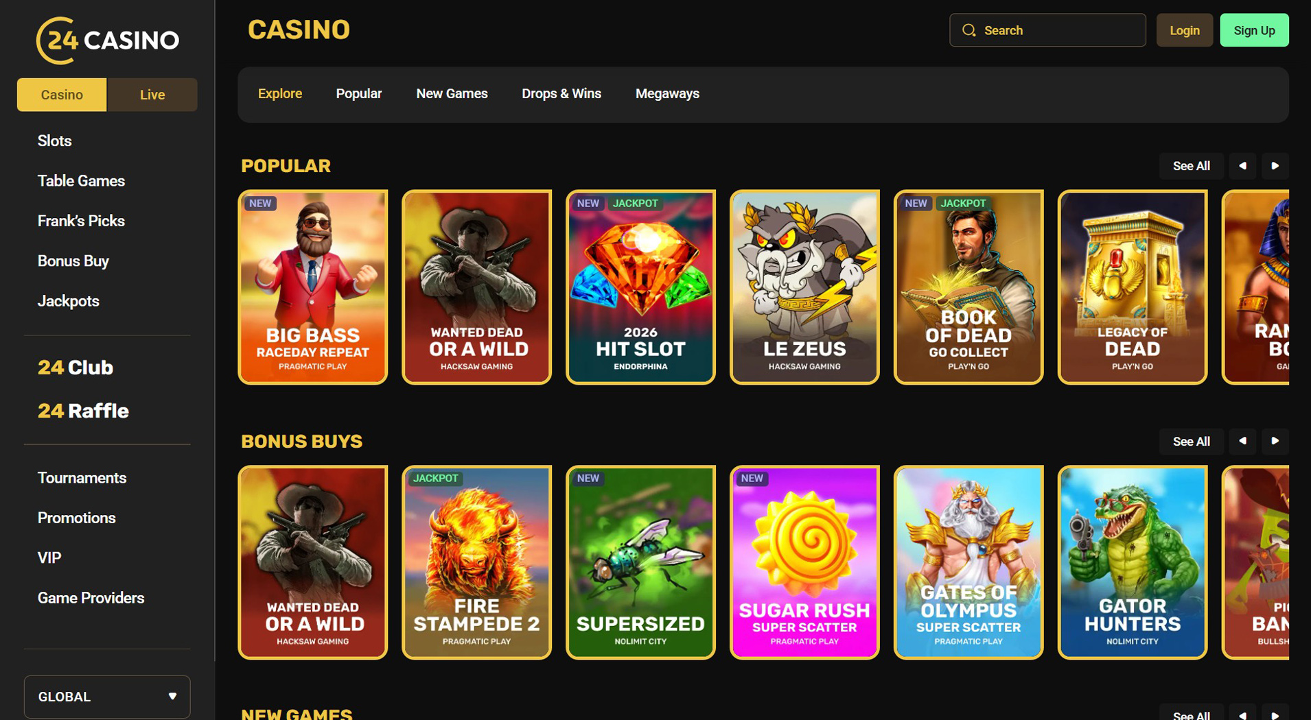 1. 24 Casino - Best Online Casino Pick