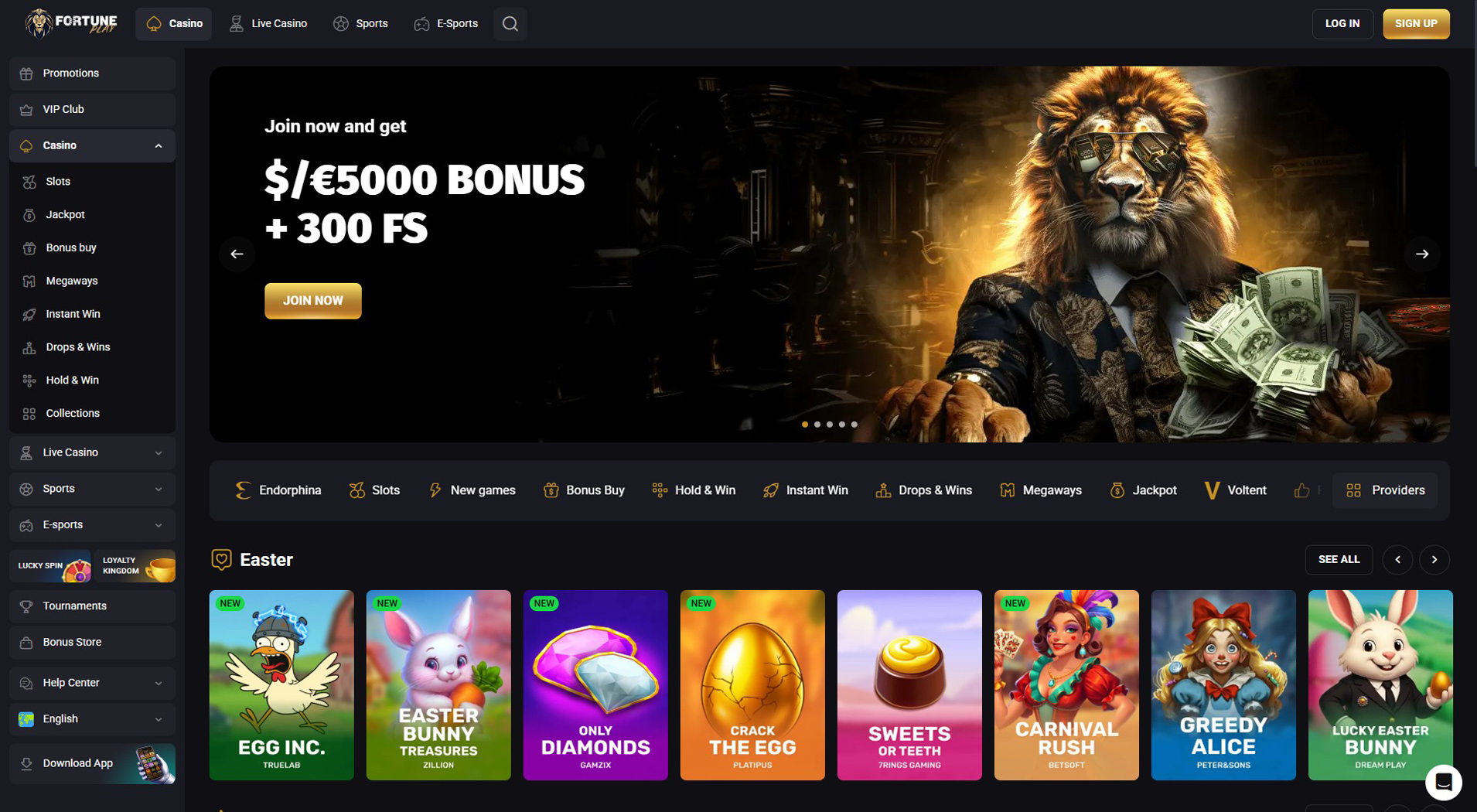 9. FortunePlay Casino - Easy Online Casino Setup