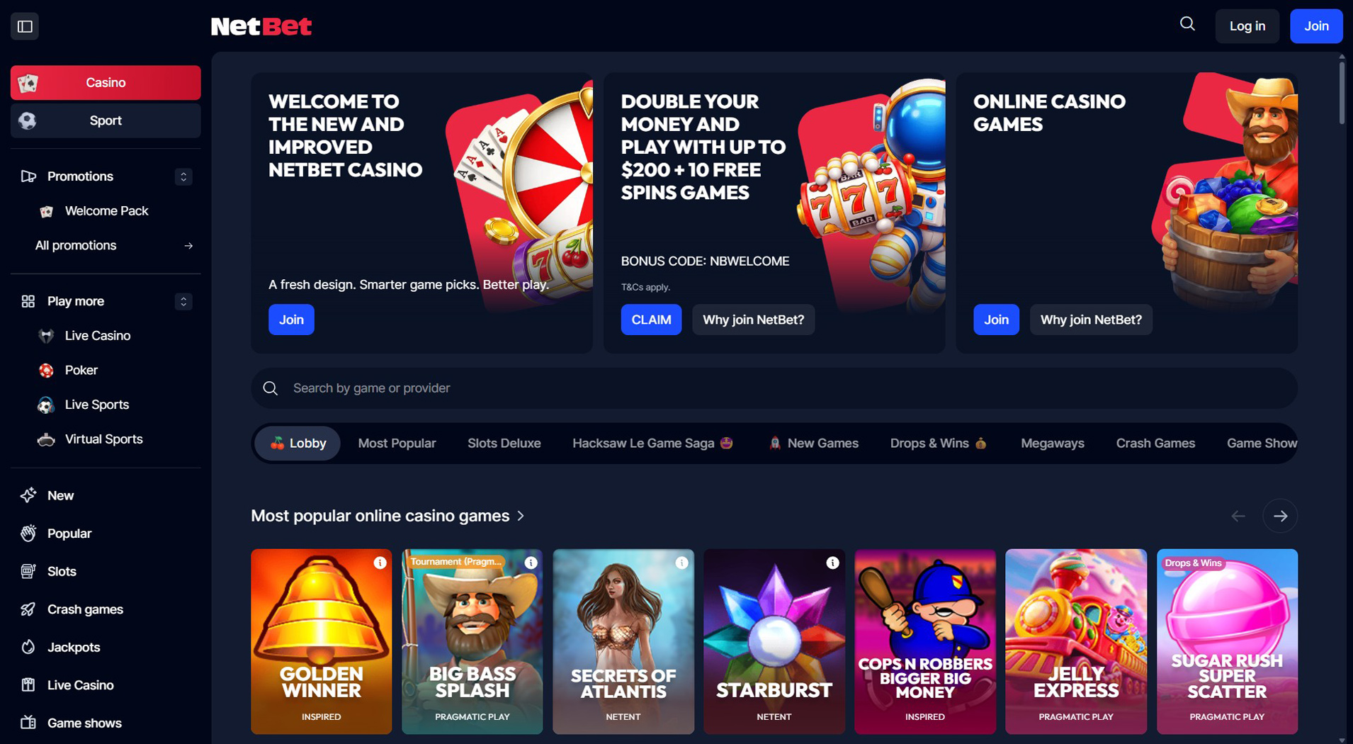 10. NetBet Casino - Reliable Online Casino Pick